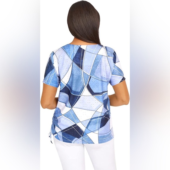 NWOT Alfred Dunner Size L Women’s Blouse - Picture 2 of 8